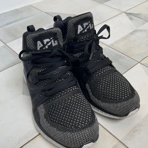 APL black sneakers size 10